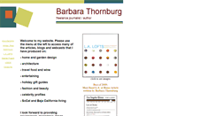 Desktop Screenshot of barbara-thornburg.com
